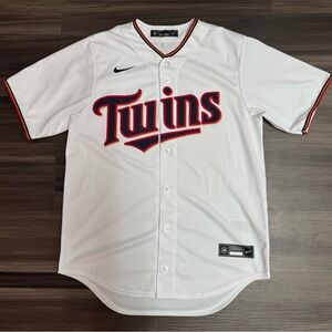 Nike Minnesota Twins MLB Blank Official Home Stitched Jersey Men’s Medium